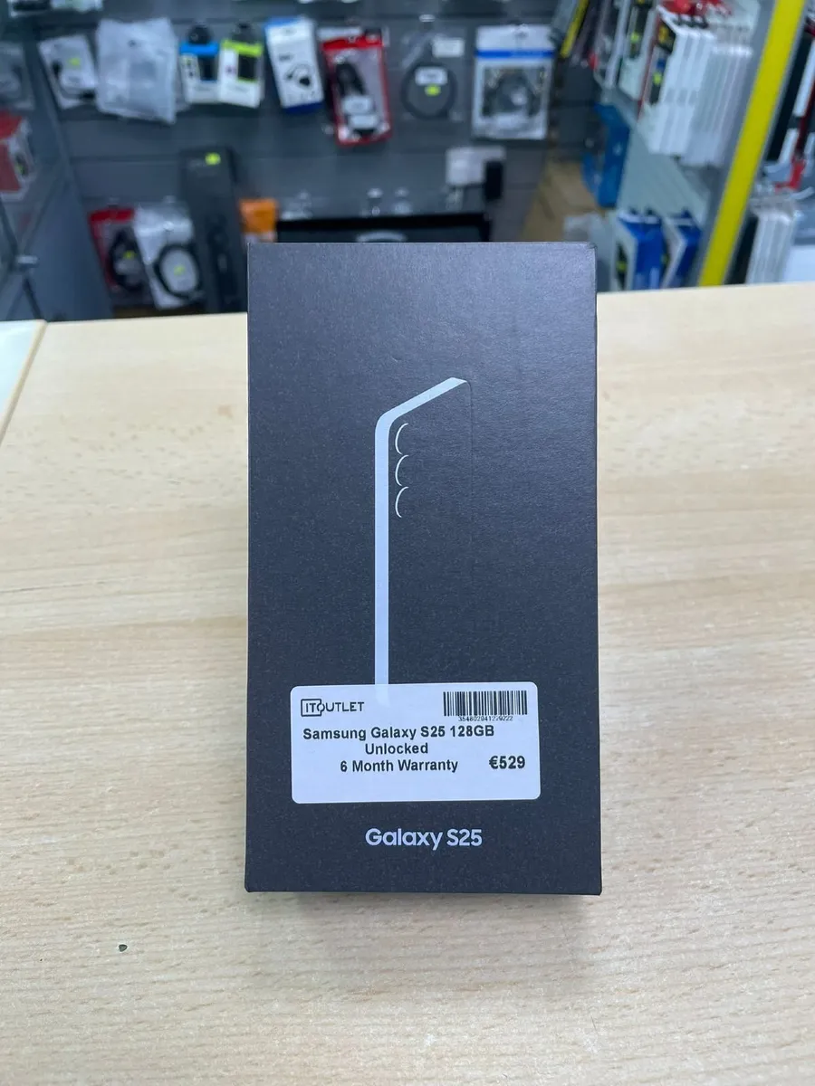 Samsung Galaxy S25 128GB Silver Shadow - Image 1