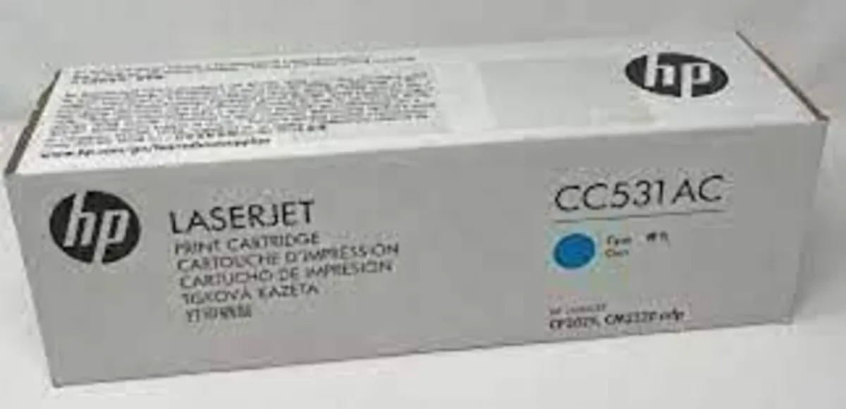 HP 304A Cyan LaserJet Toner Cartridge CC531AC