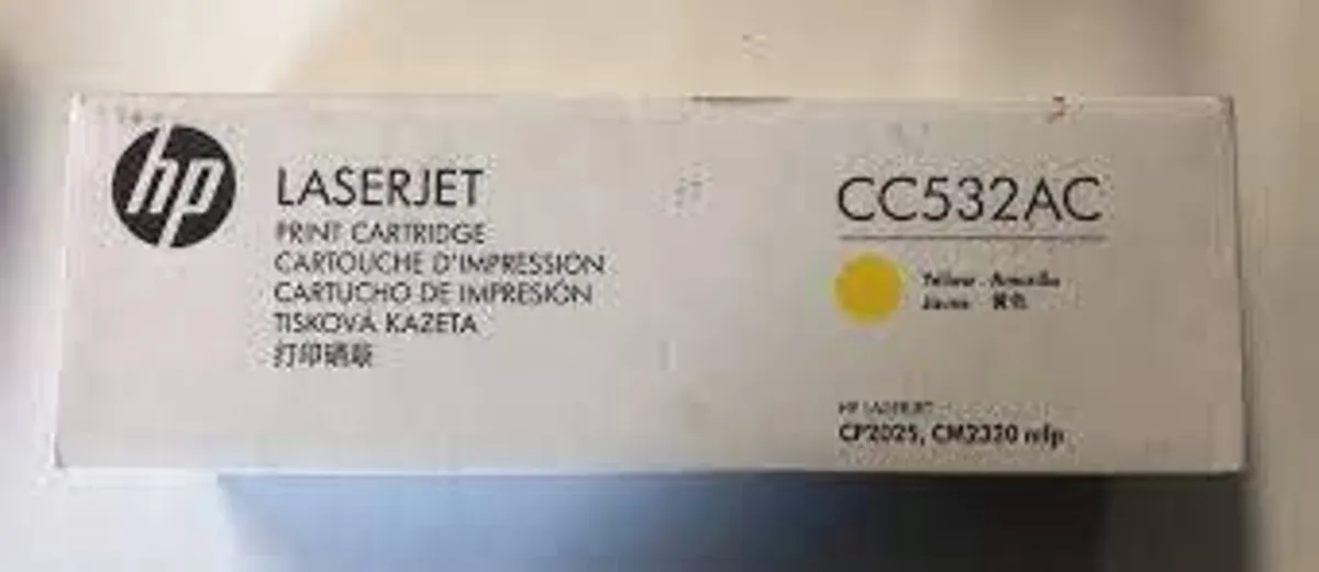 HP 304A Yellow LaserJet Toner Cartridge CC532AC