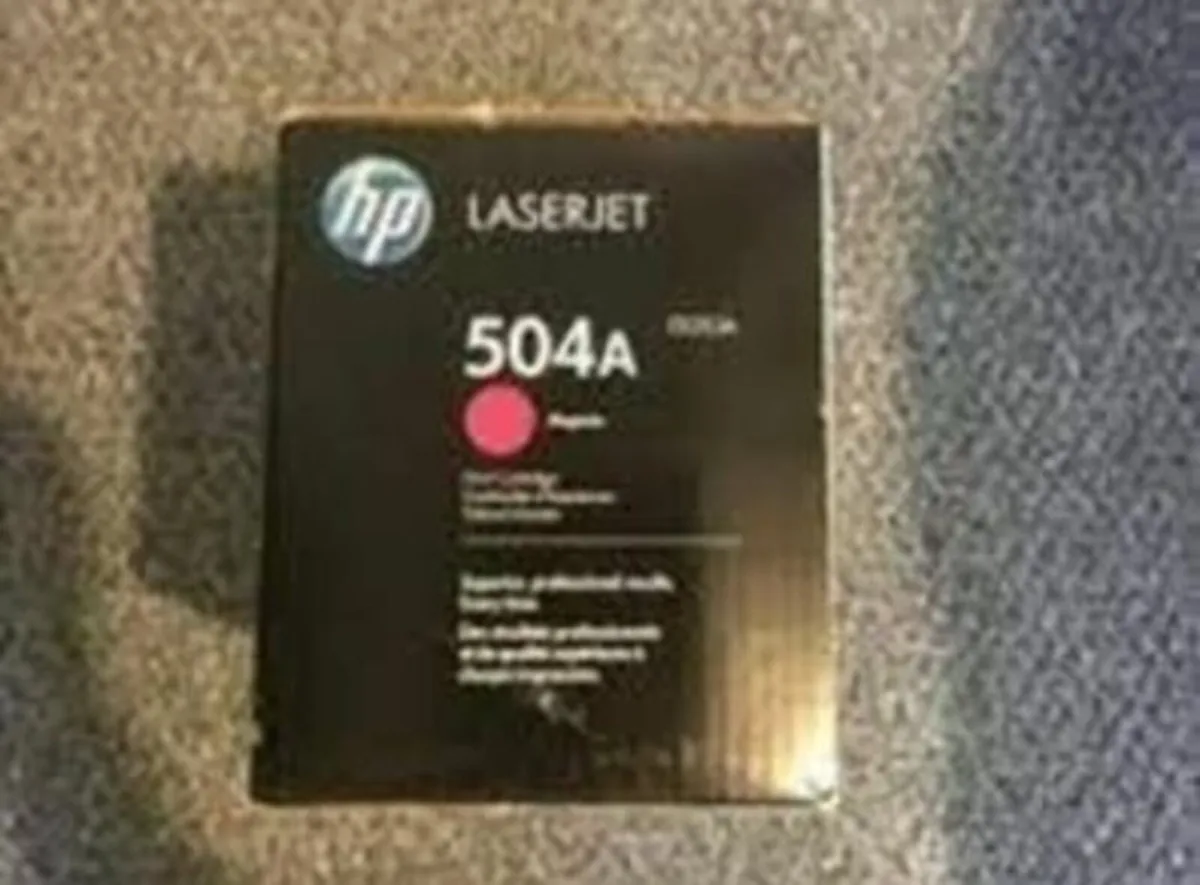 HP 504A Magenta LaserJet Toner Cartridge CE253A