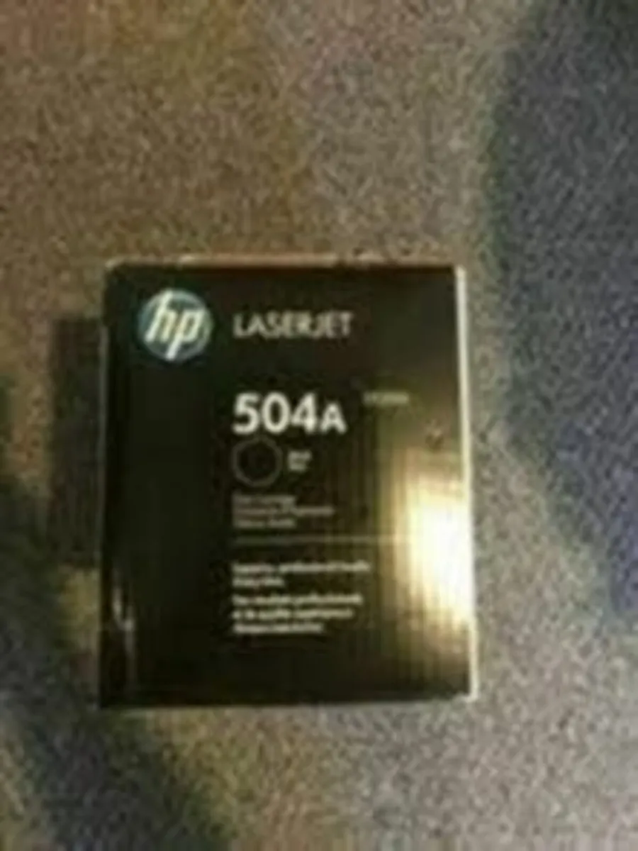 504A Black LaserJet Toner Cartridge CE250A