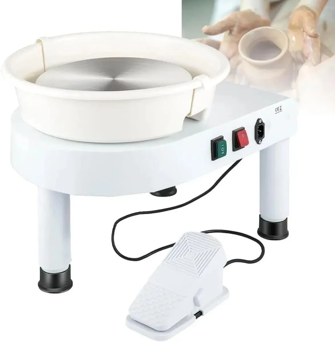 Electric Pottery Wheel 350W 28cm for Adults - Image 3