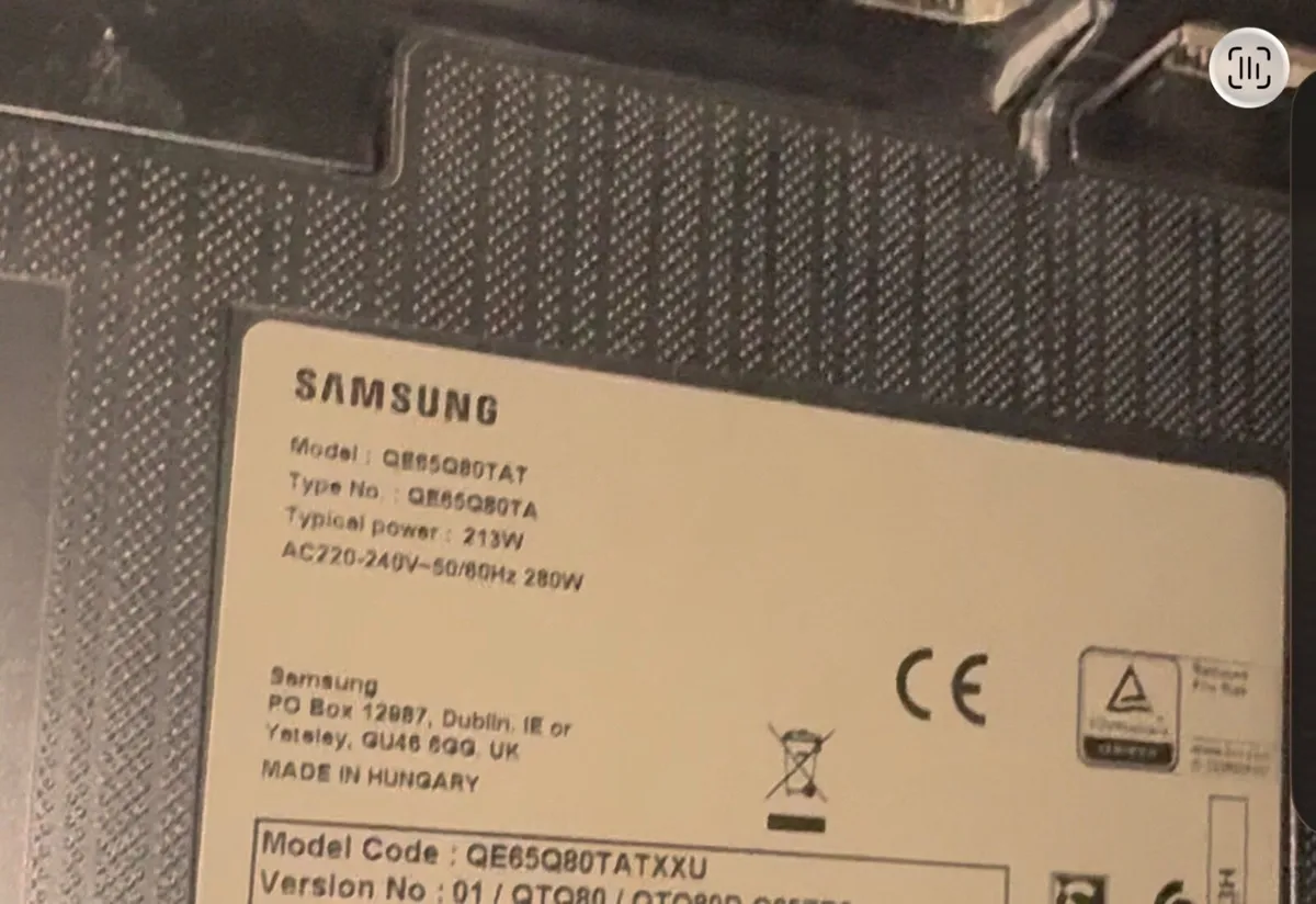 Samsung Tv 65” - Image 2