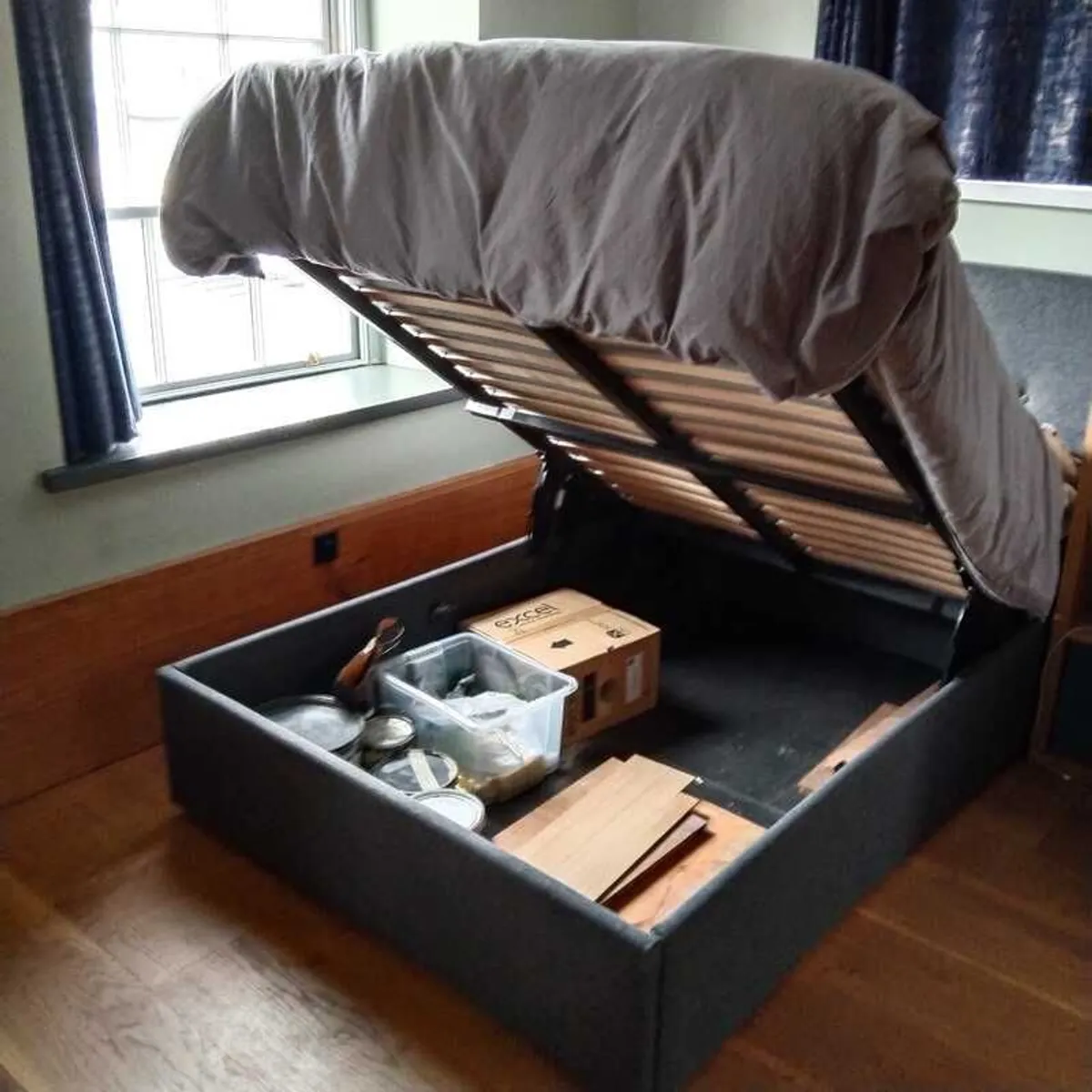 Two Double Beds With Storage Under Lifting Mattress - Image 3