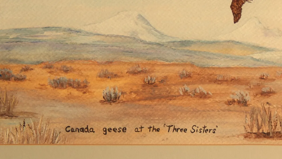 Large Signed Oil on Canvas Painting - Image 3