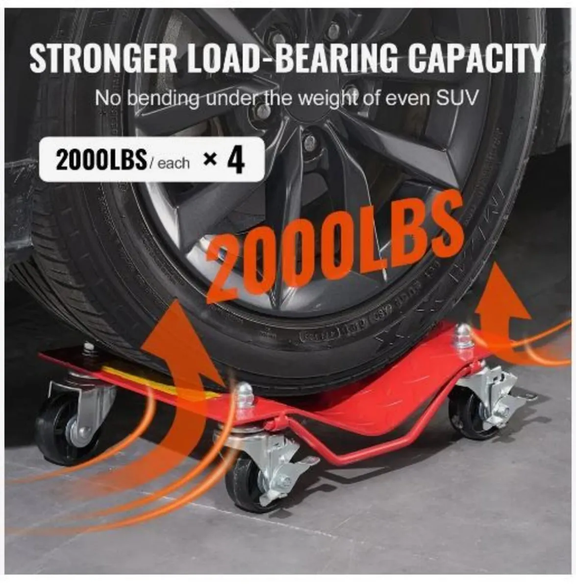 Wheel Dolly, 8000 lbs Capacity Heavy-Duty - Image 4