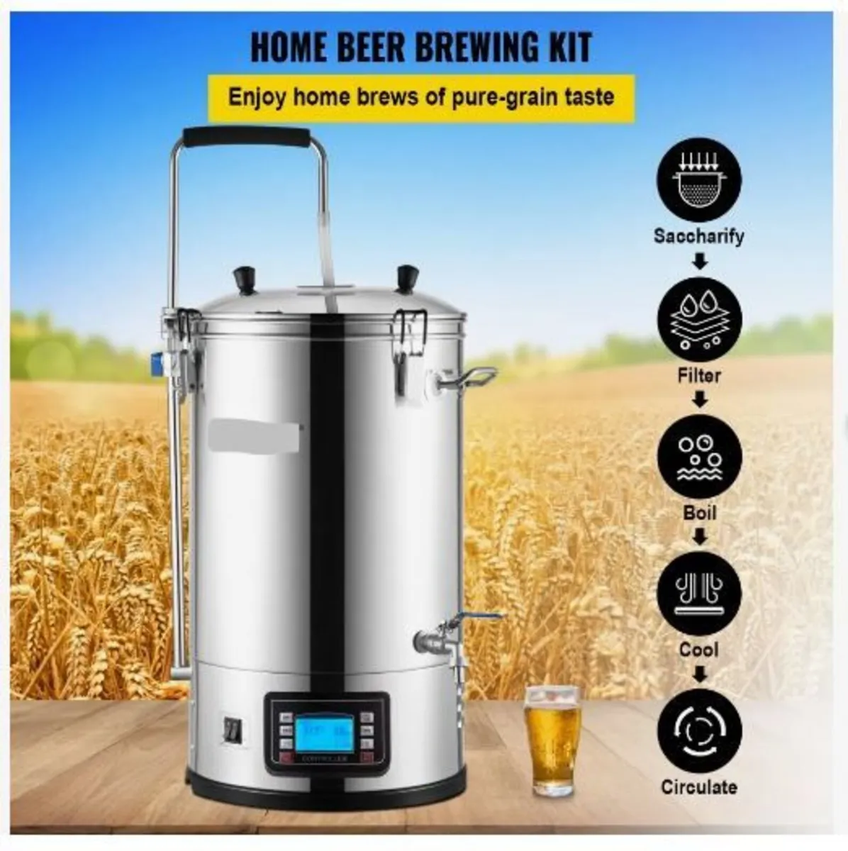 Electric Brewing System, 8 Gal/30 L - Image 3