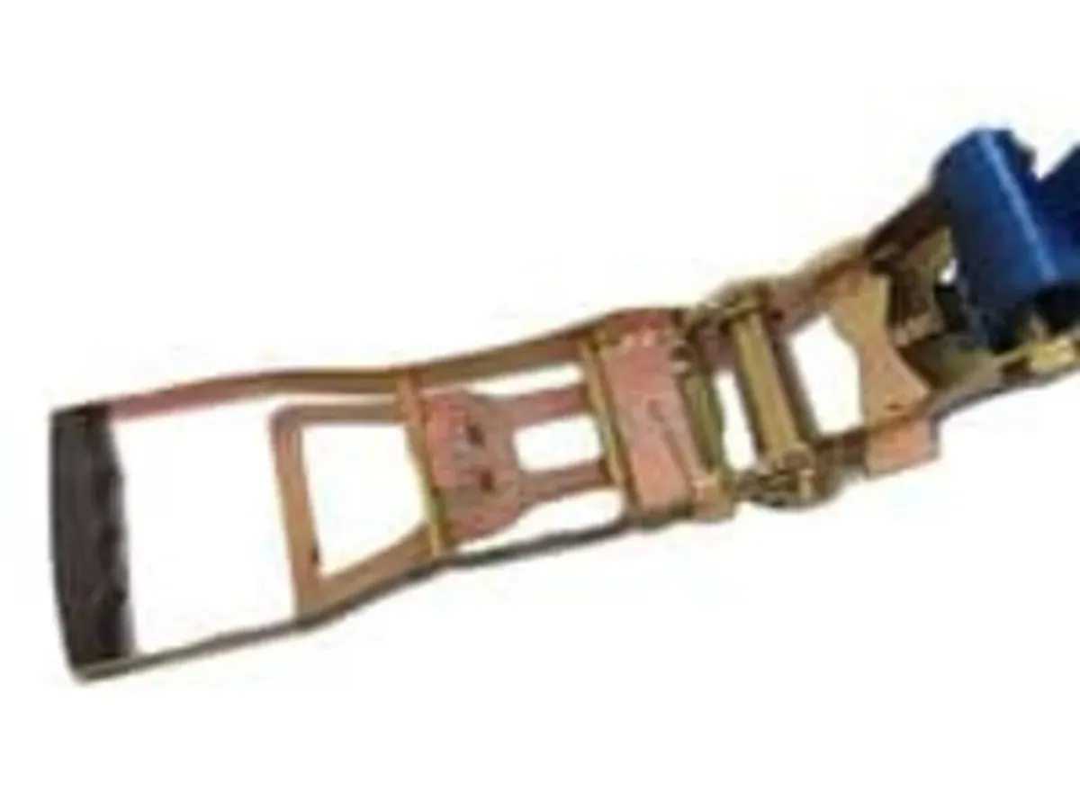 10 X Ergo Ratchet Tie Down Strap 50MM 5T 8M - Image 3