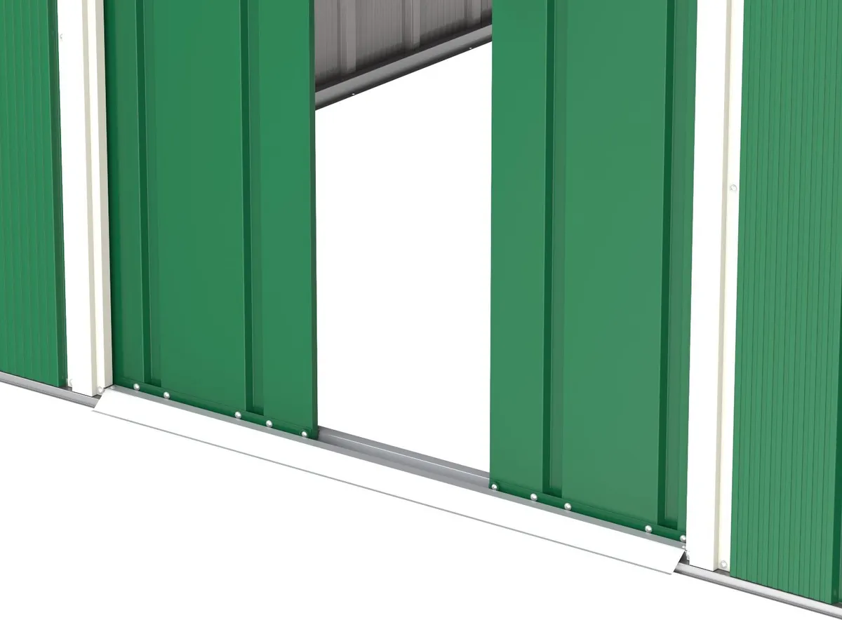 ECO 8x8 Steel Garden Shed – FREE Floor Kit & FREE - Image 4