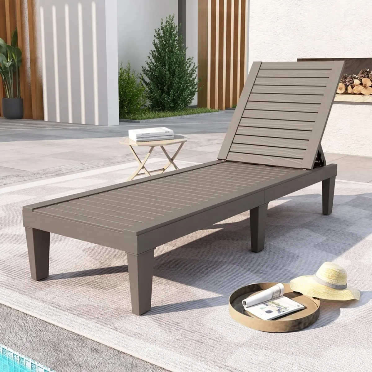 Outdoor Lounge Chair Pool Chaise Waterproof - Image 2