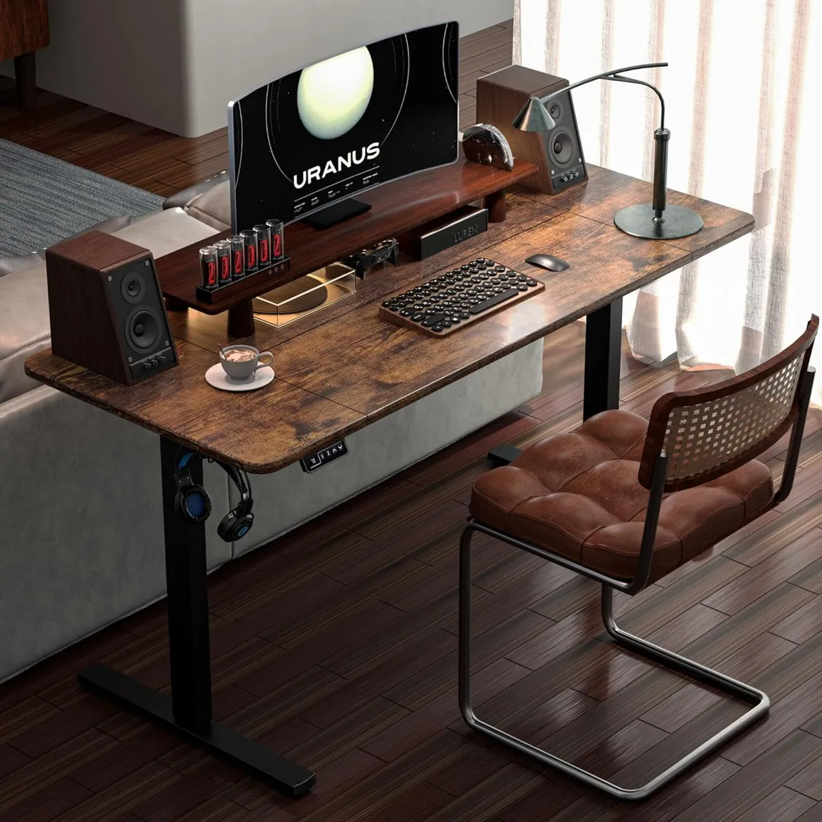 Electric Standing Desk 140x60cm (55.1x23.6) - Image 2