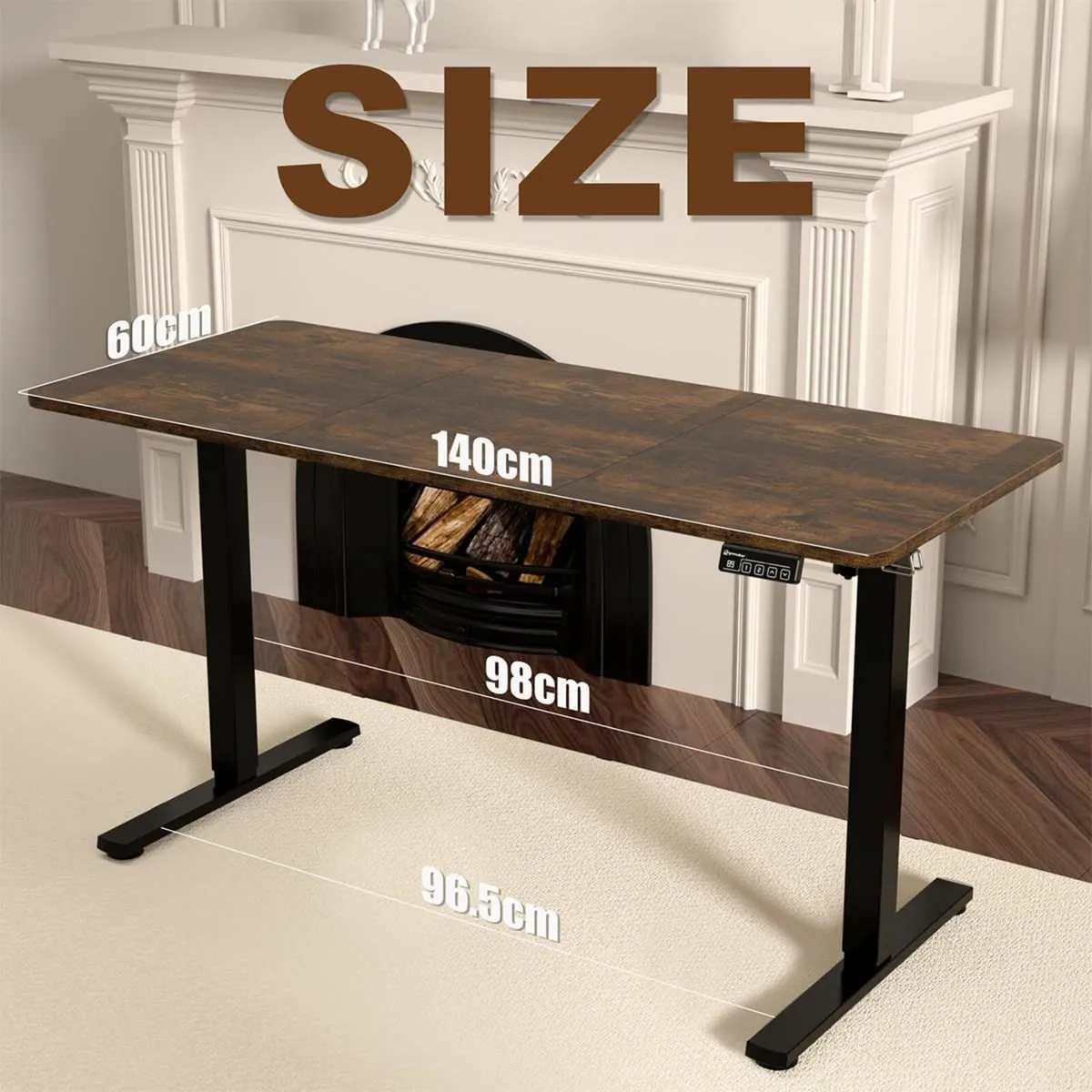 Electric Standing Desk 140x60cm (55.1x23.6) - Image 3