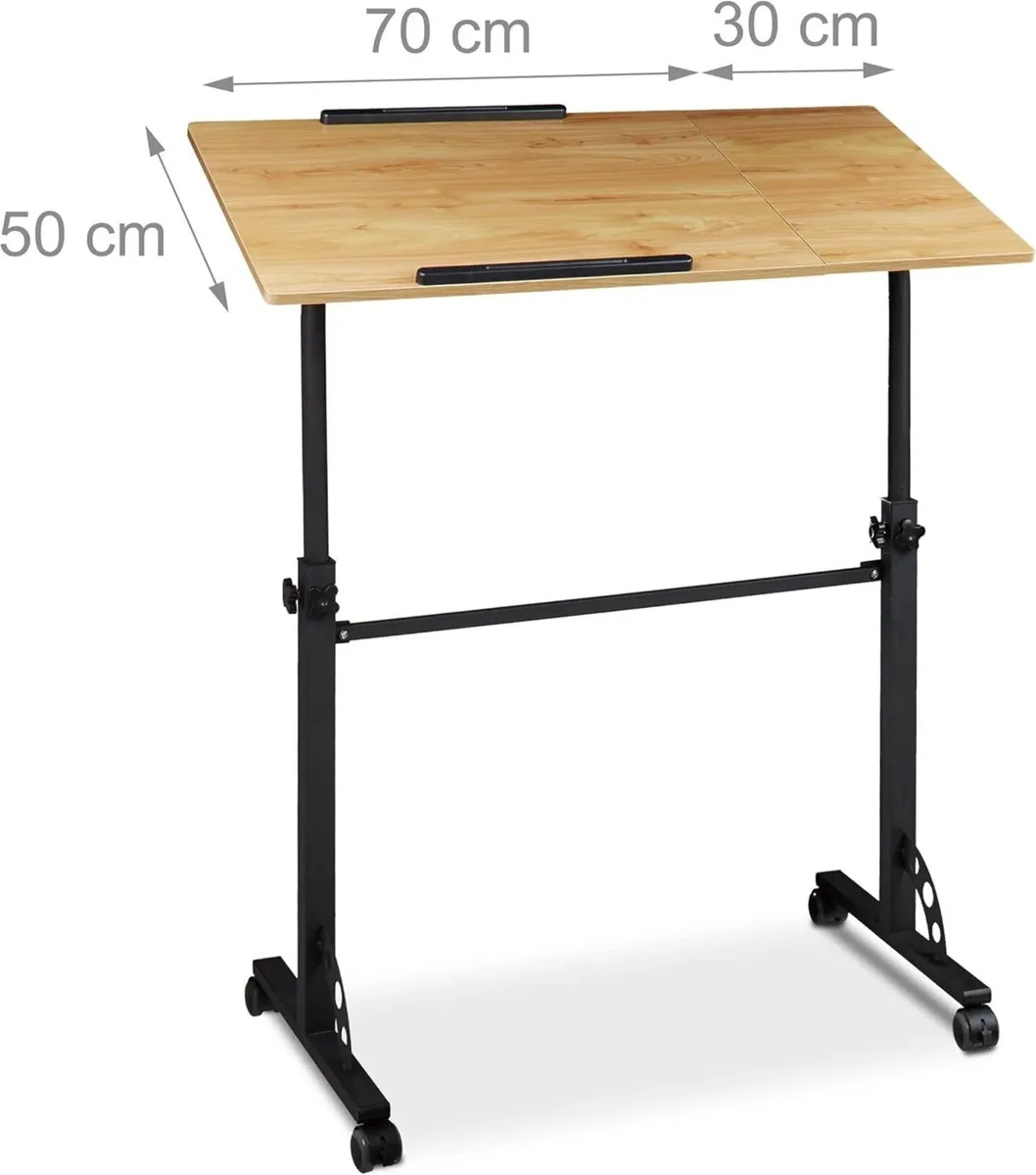 XXL Laptop Table Height Adjustable 110 x 100 50 - Image 4