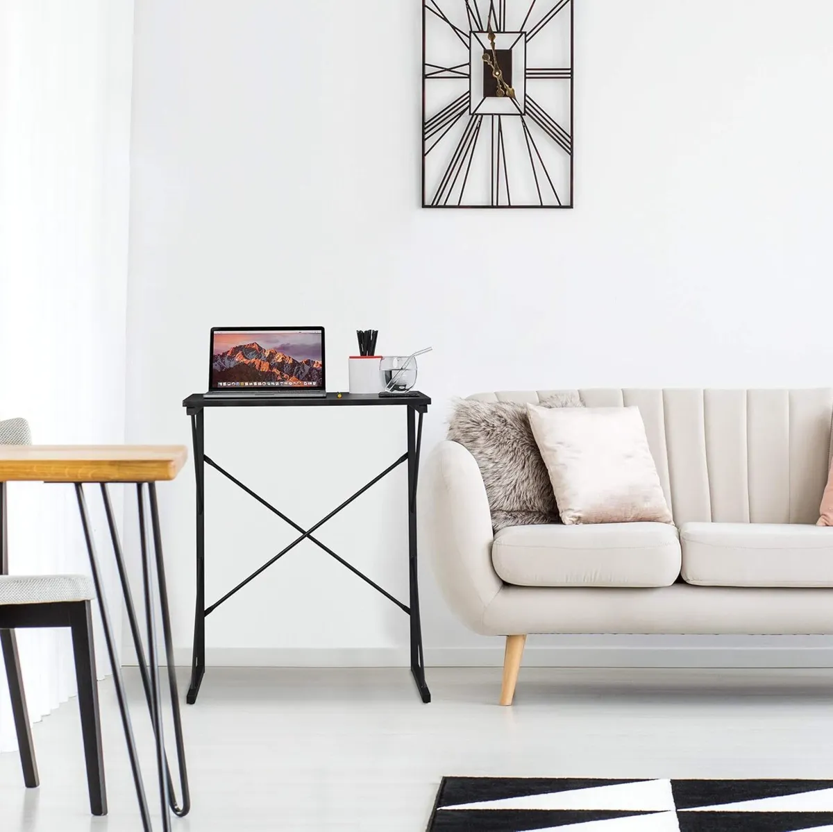 Desk Compact Computer Table Dimensions H x W D: - Image 2