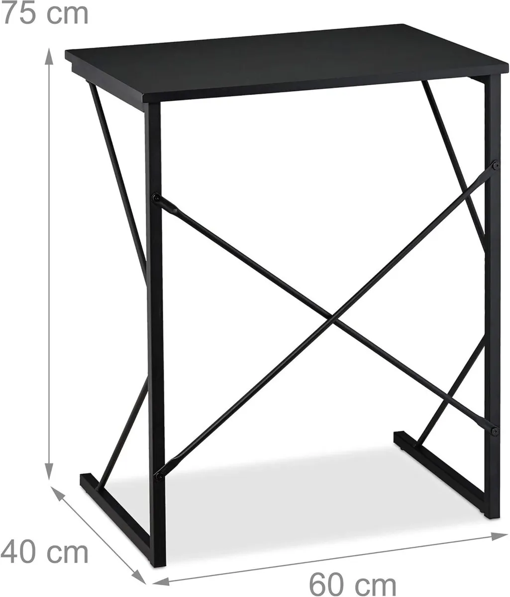 Desk Compact Computer Table Dimensions H x W D: - Image 3