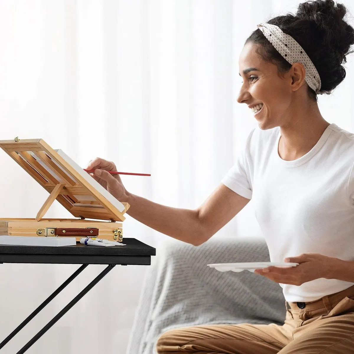 Desk Compact Computer Table Dimensions H x W D: - Image 4