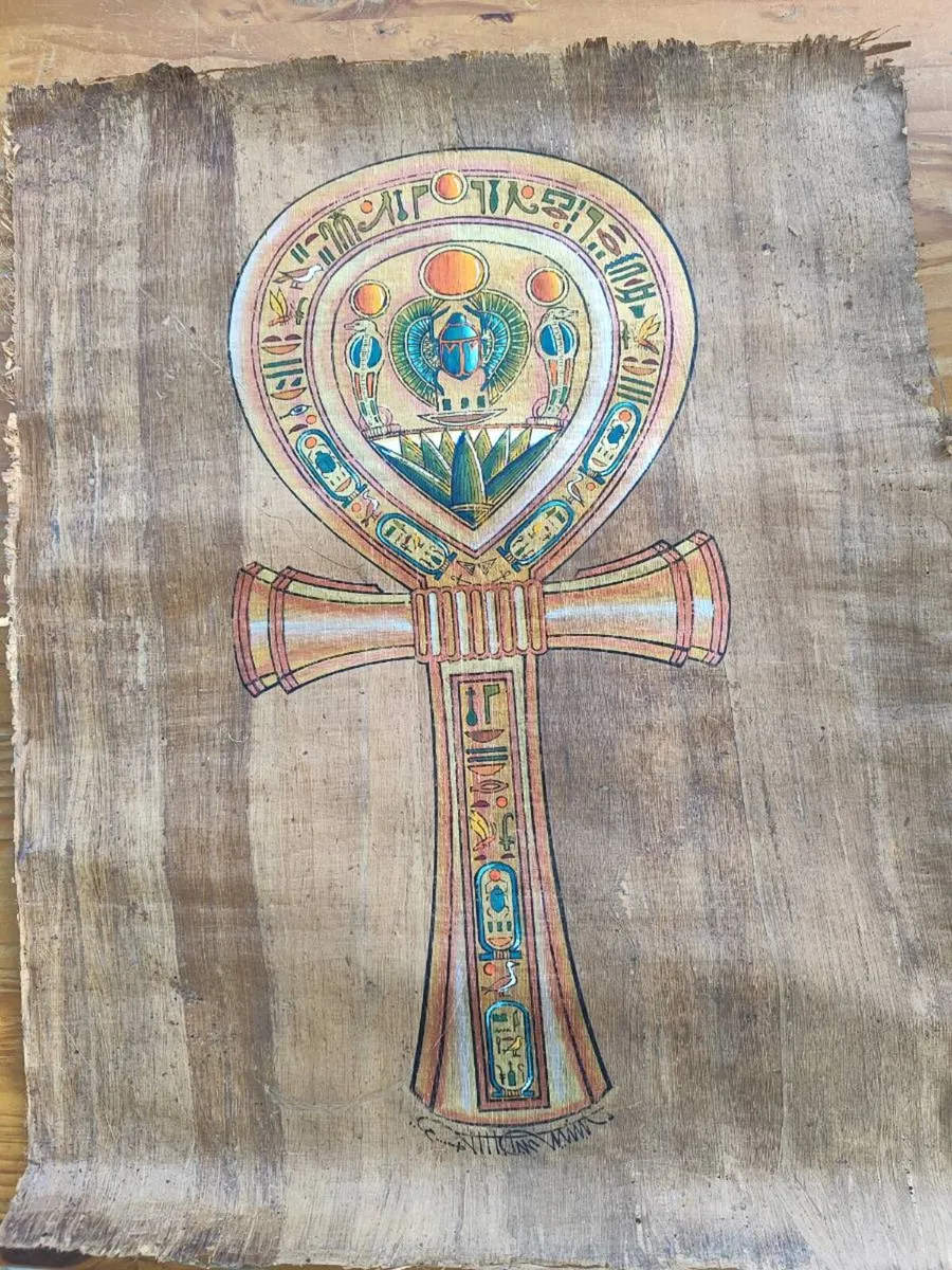 Egyptian Papyrus Artwork - Image 3