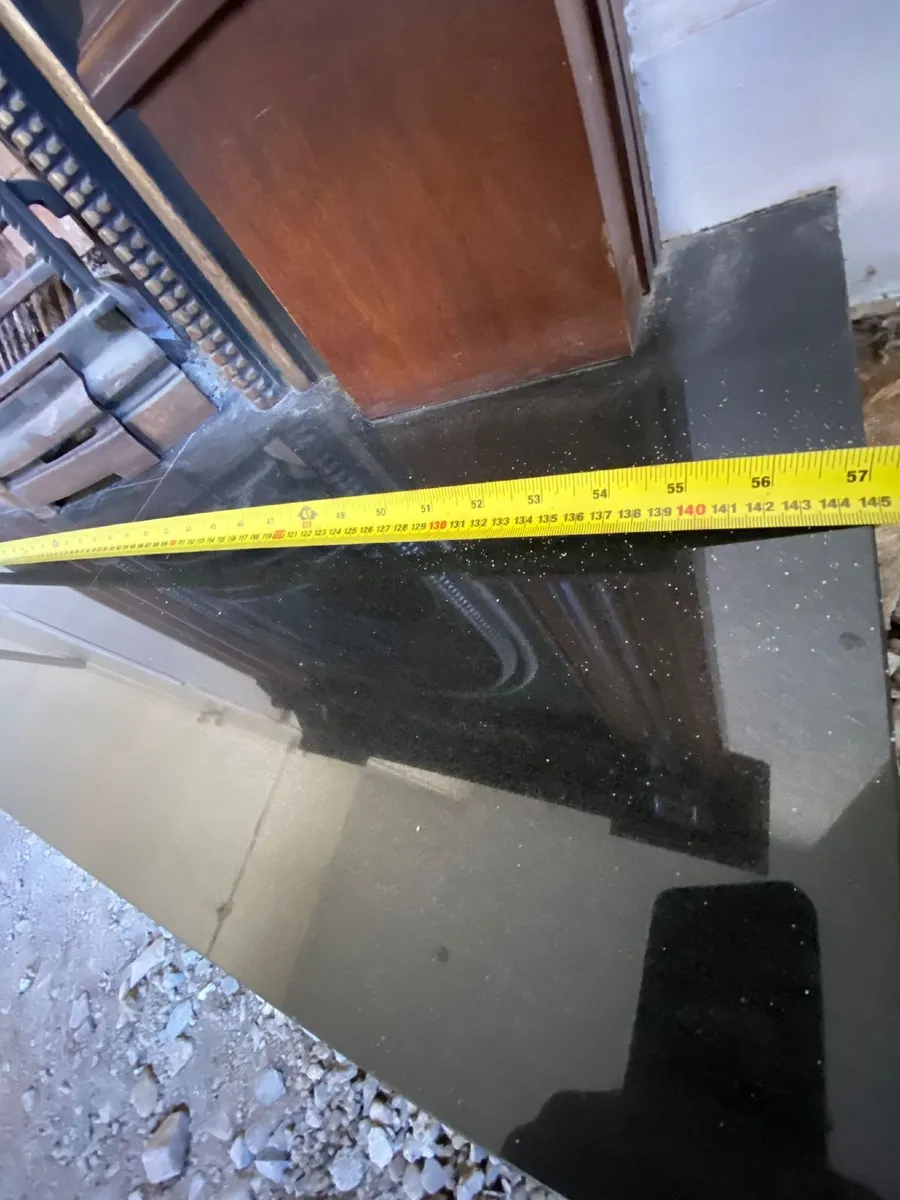 Mahogany Fire Surround with Cast Iron insert - Image 4