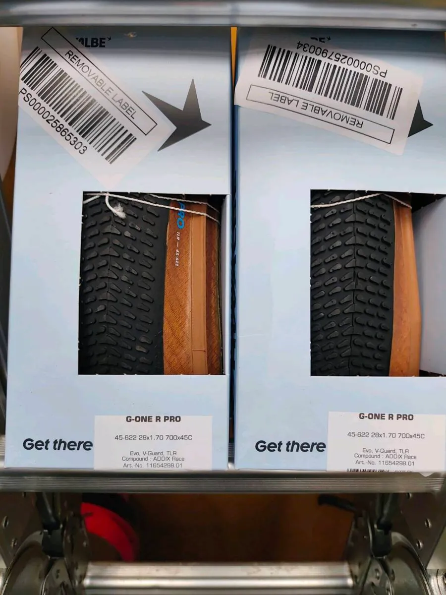 Schwalbe G-One R Pro Gravel tires - Image 1