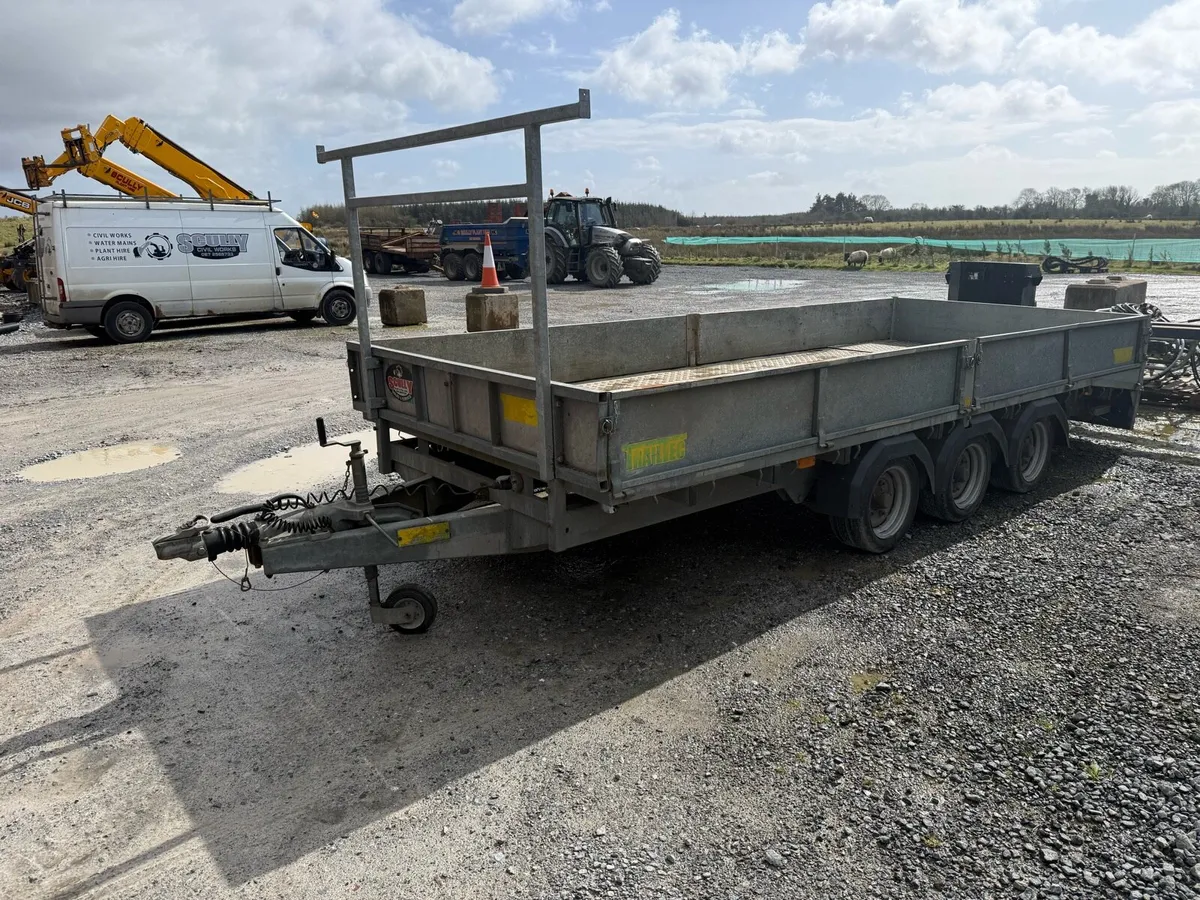 Ifor Williams 16ft tri axel - Image 1
