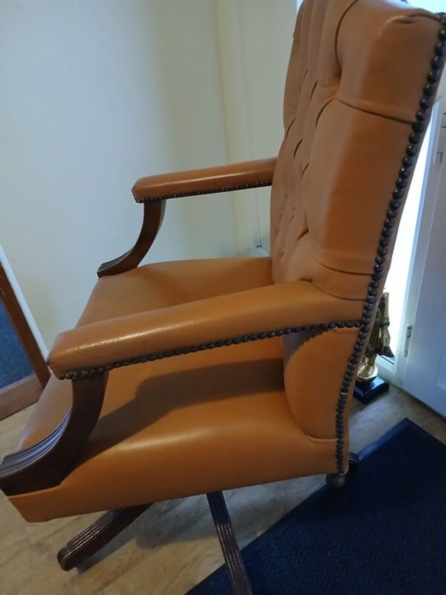 Chesterfield  Style Office Chair - Image 2