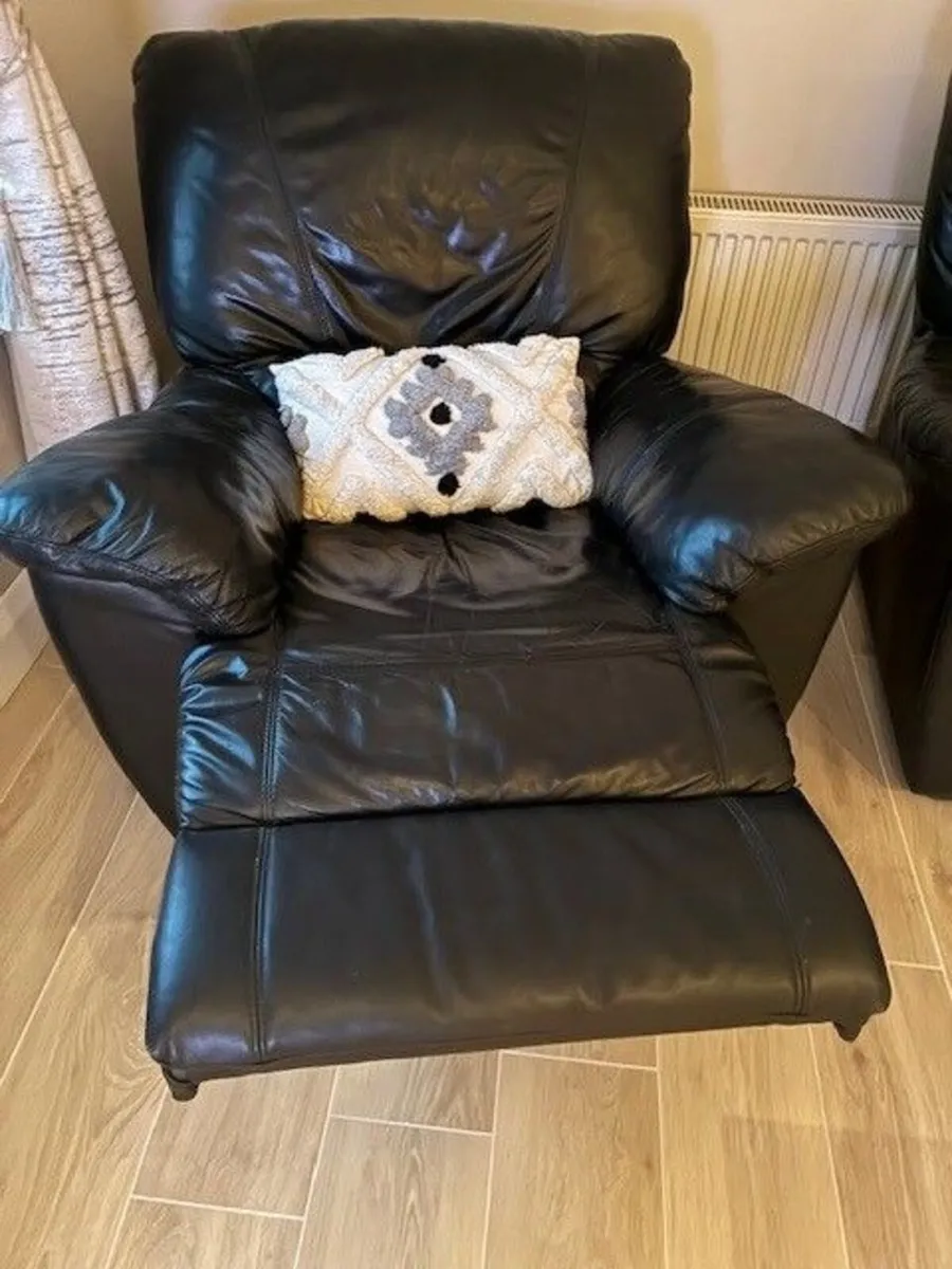 Leather Armchair Recliner - Image 2