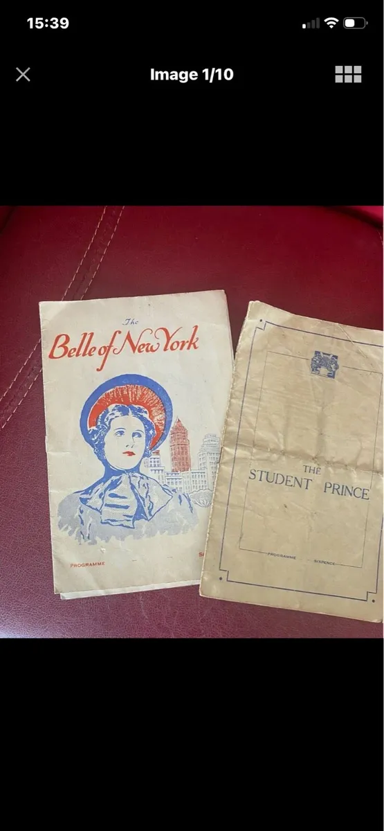 Cecilian Musical Society Limerick Vintage Programm - Image 1