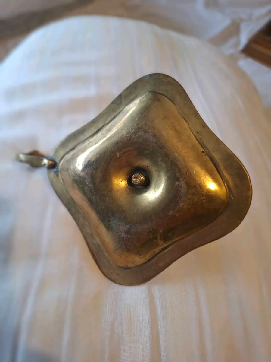 Vintage Solid Brass Chamber Candlestick Holder - Image 4