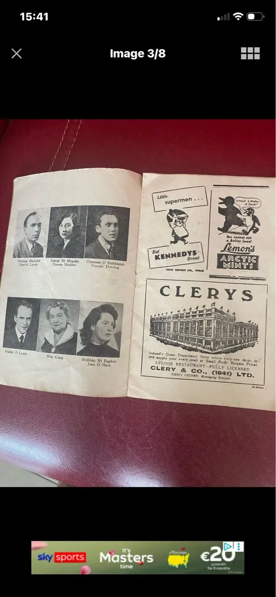 1956 Abbey Theatre Programme - Image 3