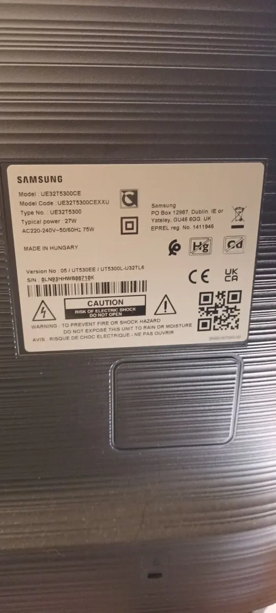 Samsung 32inch smart TV - Image 2