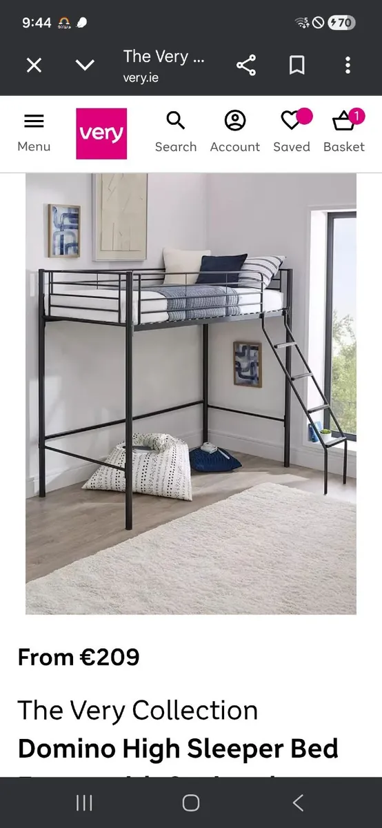 High sleeper Bed frame - Image 1