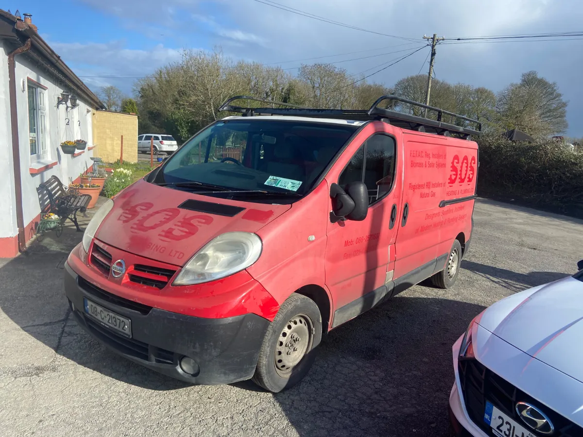 Nissan Primastar 2008 new test and taxed - Image 2