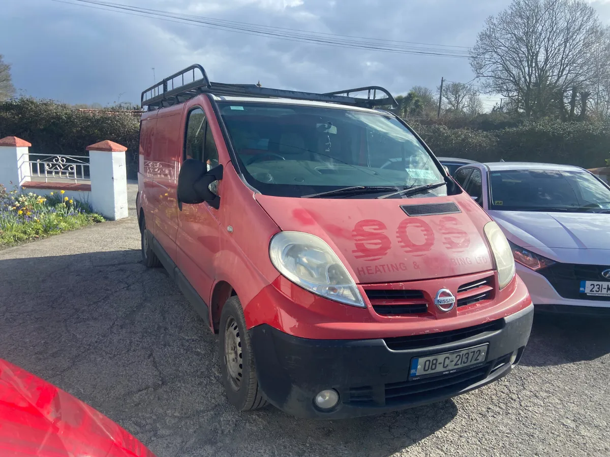 Nissan Primastar 2008 new test and taxed - Image 1