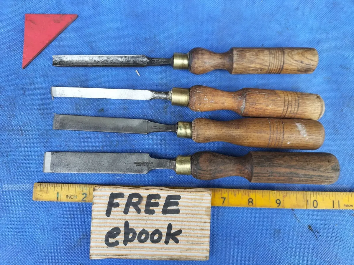 3 Chisels and a Gouge - Image 1