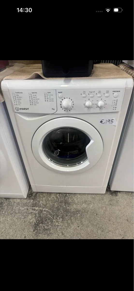 Indesit 7kg washing machine - Image 1