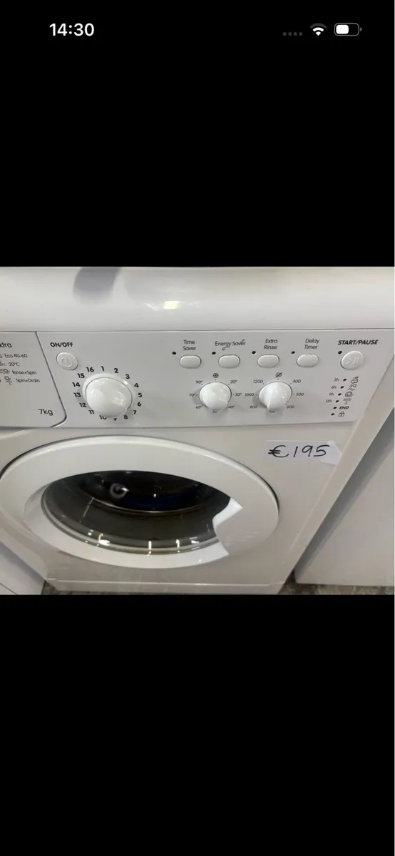 Indesit 7kg washing machine - Image 2