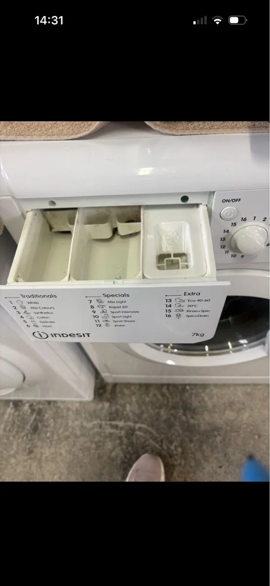 Indesit 7kg washing machine - Image 4