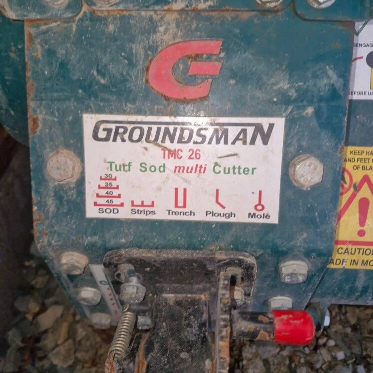 Groundsman Tmc26 Sod Cutter - Image 2