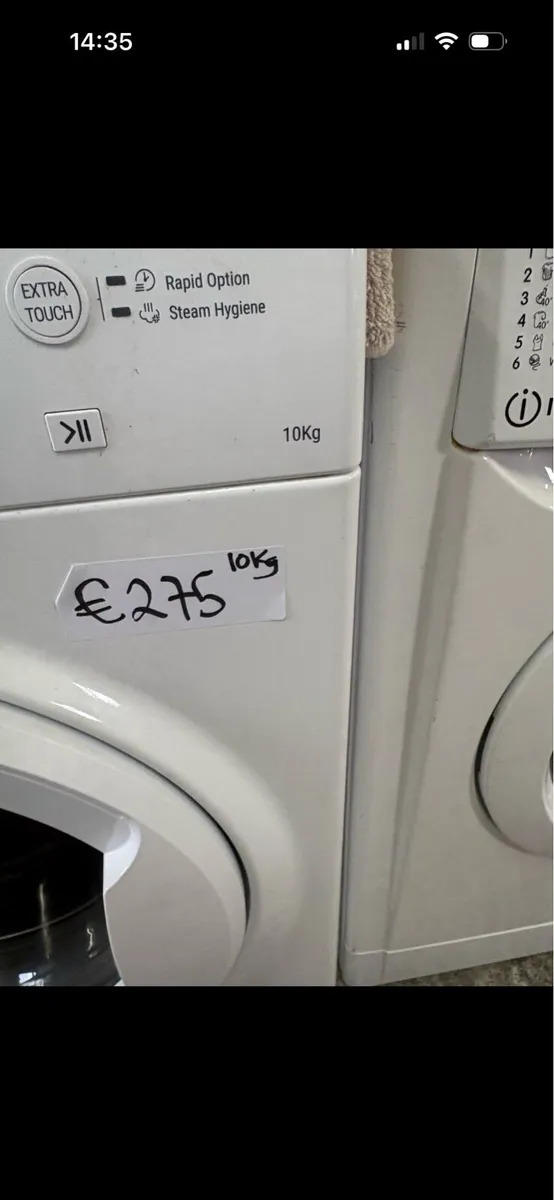 10kg hotpoint washing machine - Image 2
