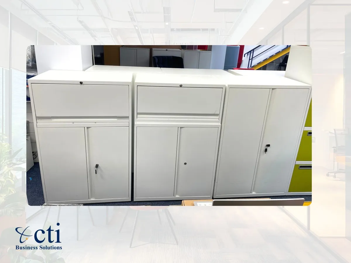 10 x Steel Storage Units - Grade A - Image 1