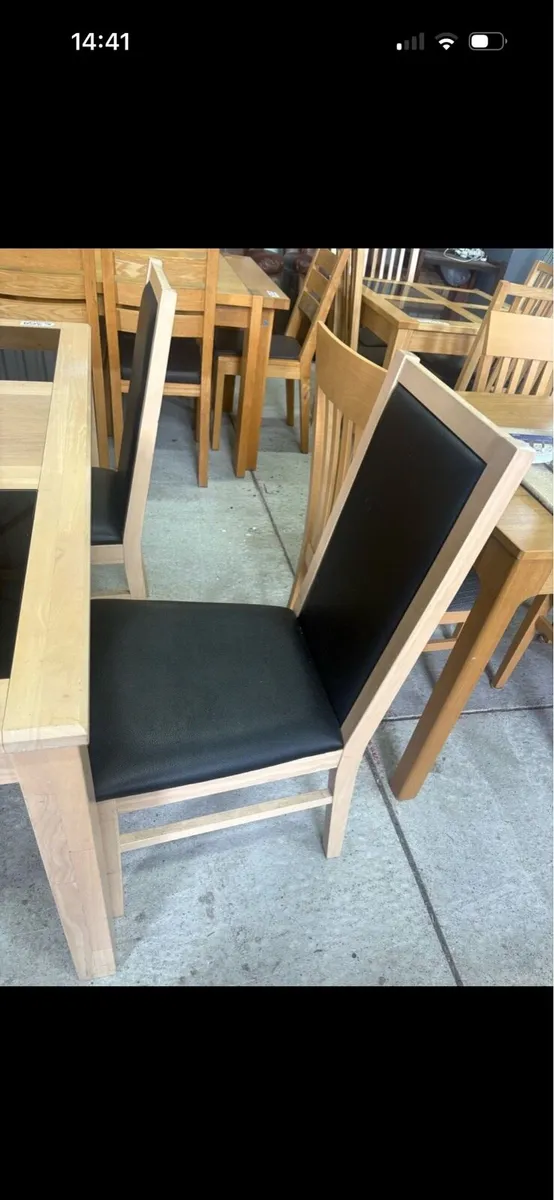 Table & 4 chairs - Image 2