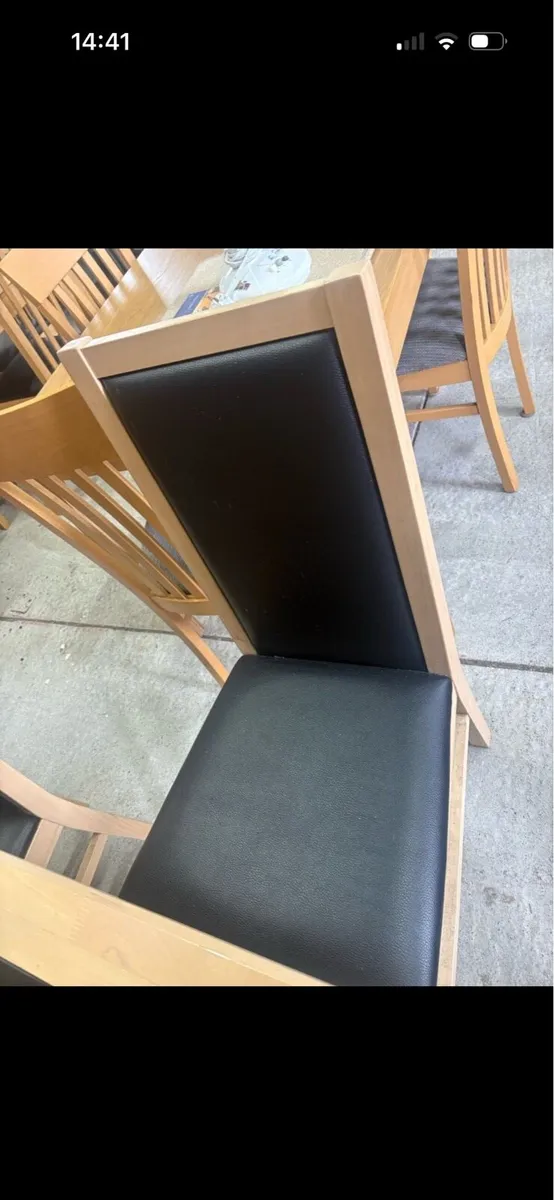 Table & 4 chairs - Image 3