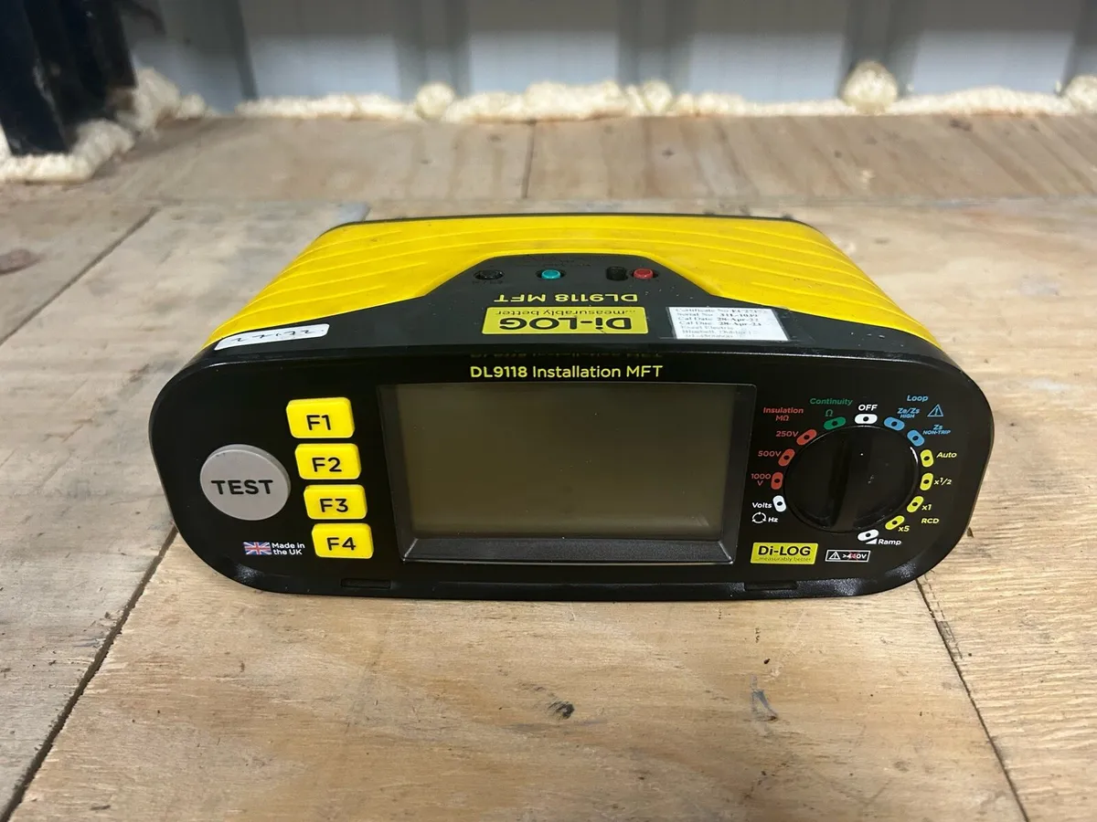 Di-Log Electrical Multifunction Tester - Image 1