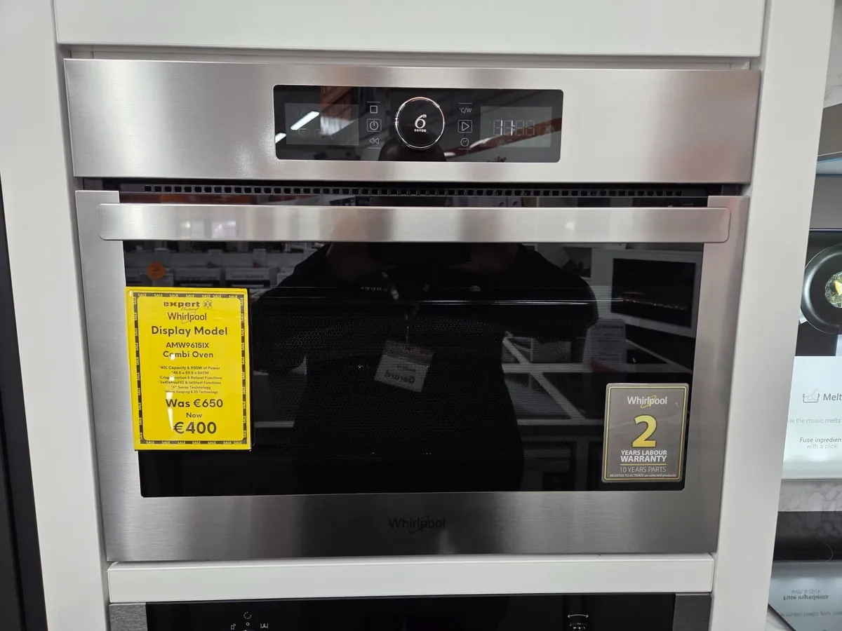 Whirlpool Combi Microwave Oven Stainless Steel - Image 1