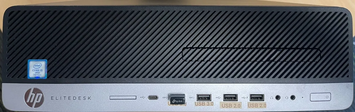 HP Elitedesk 800 G3 - i5-7500 - 32GB Ram - 2x SSD - Image 1