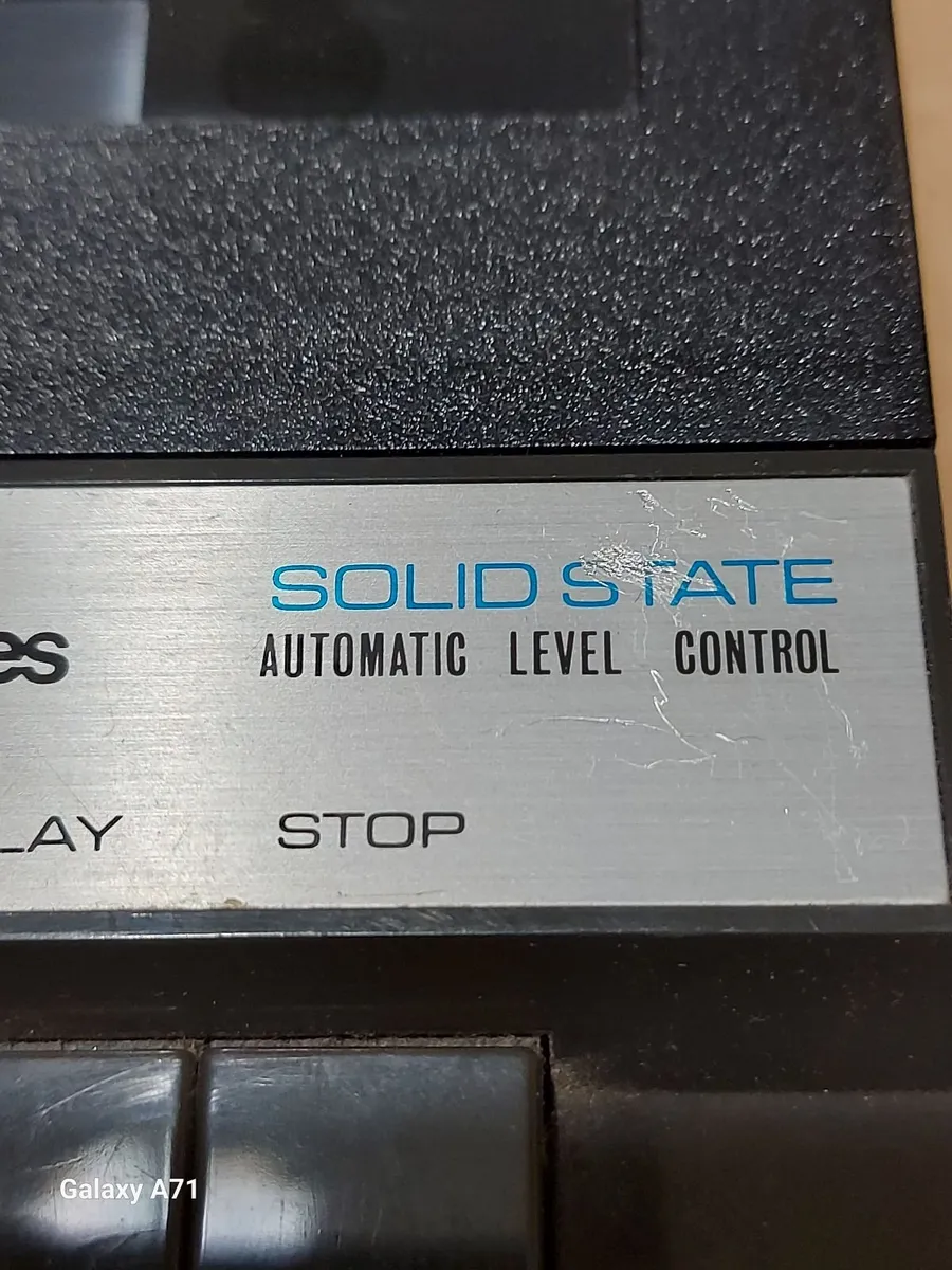 Carousel Jones Solid State Cassette Tape Recorder - Image 2