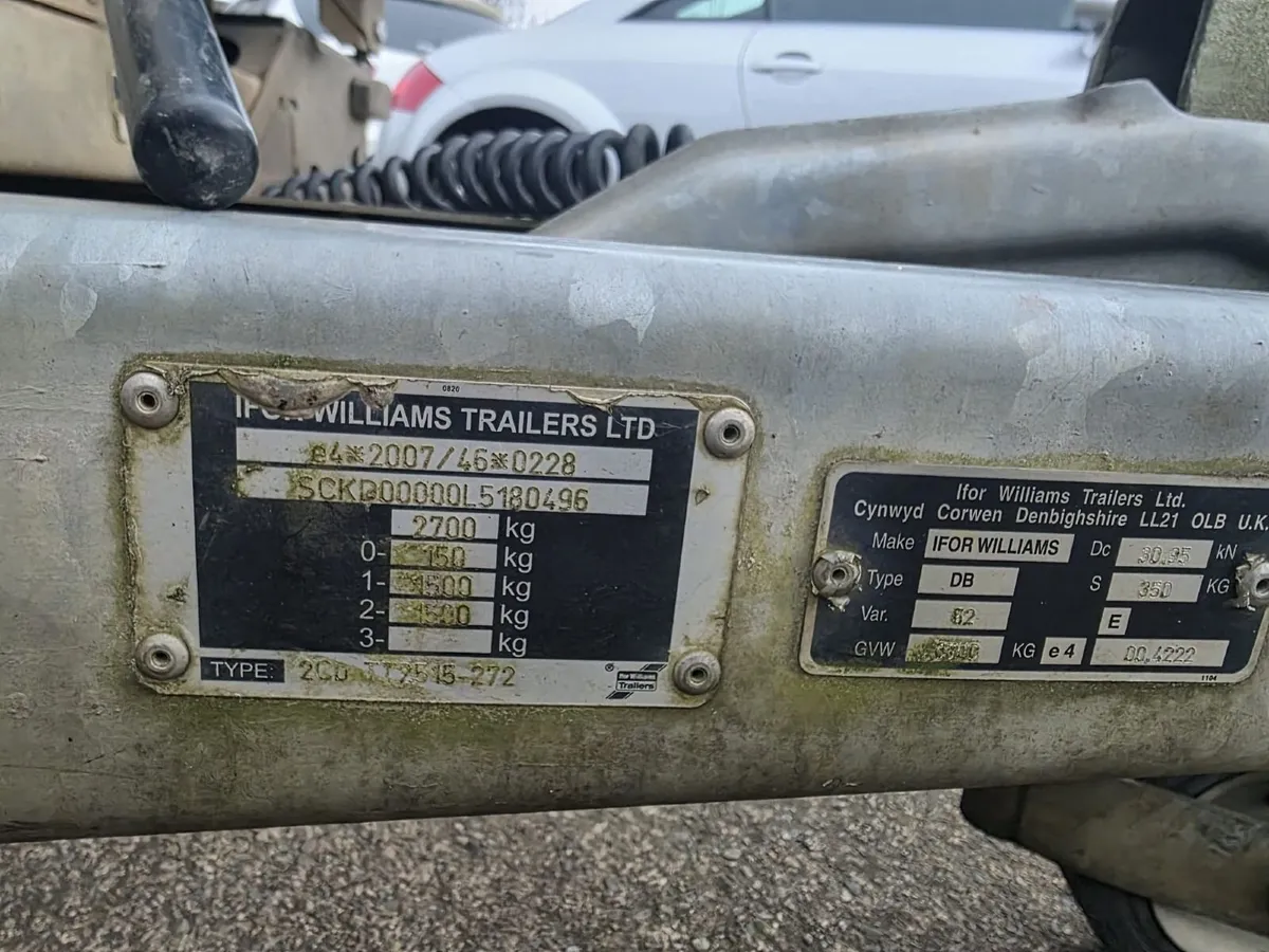 Trailer8 x 5 Ifor Williams Tipping Trailer - Image 2