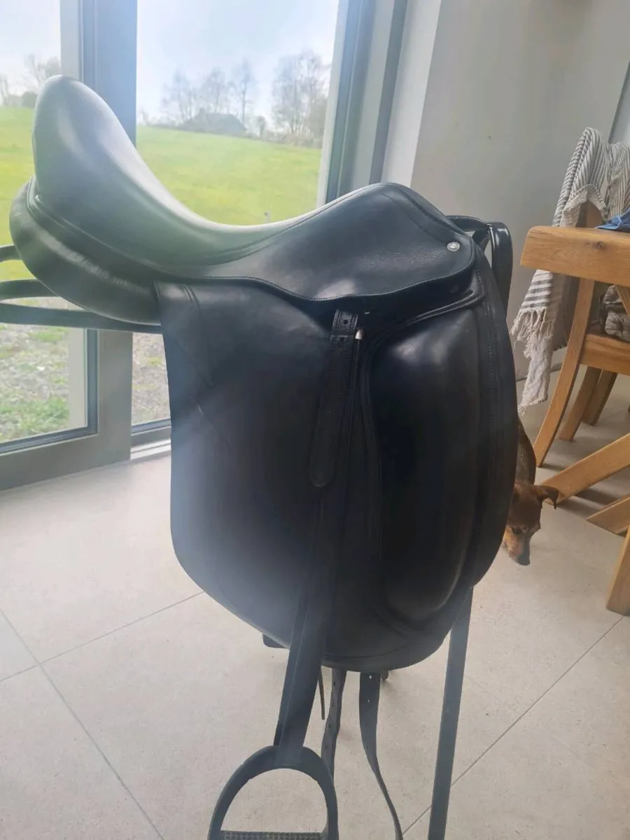 Cwd mono flap dressage saddle - Image 2