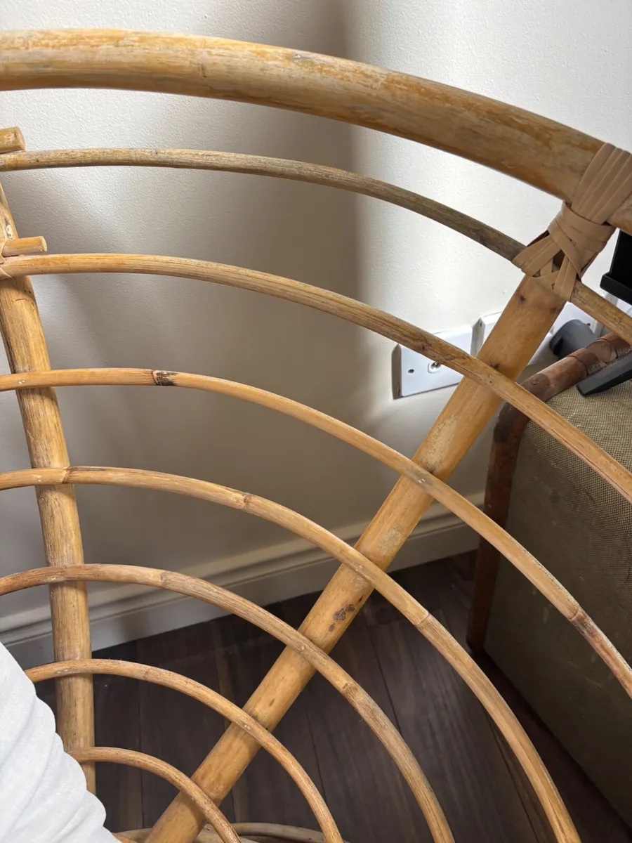 Handmade Rattan Papasan Chair – Thailand Import - Image 1