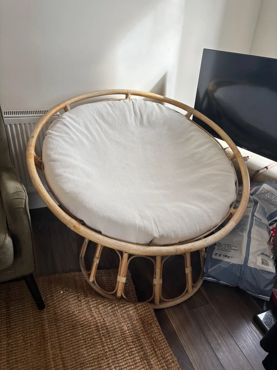 Handmade Rattan Papasan Chair – Thailand Import - Image 4